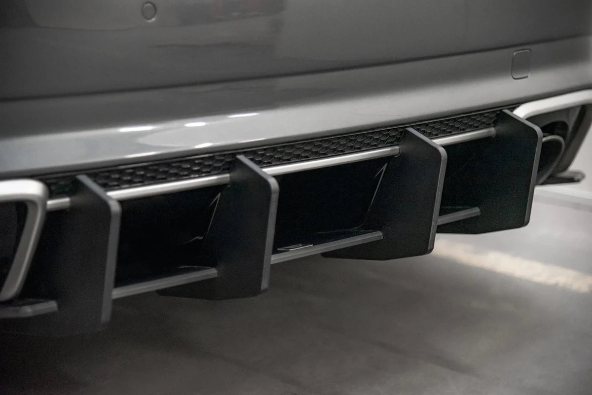 Maxton Design Racing Rear Diffuser Wrx Maxton Design Racing Durability Rear Diffuser V2 Audi RS3 8VA Sportbac ...