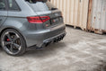 Load image into Gallery viewer, Maxton Design Racing Durability Rear Side Splitters + Rear Flaps Audi RS3 8VA Sportback
