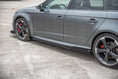 Load image into Gallery viewer, Maxton Design Racing Durability Side Skirts + Flaps Audi RS3 8VA Sportback
