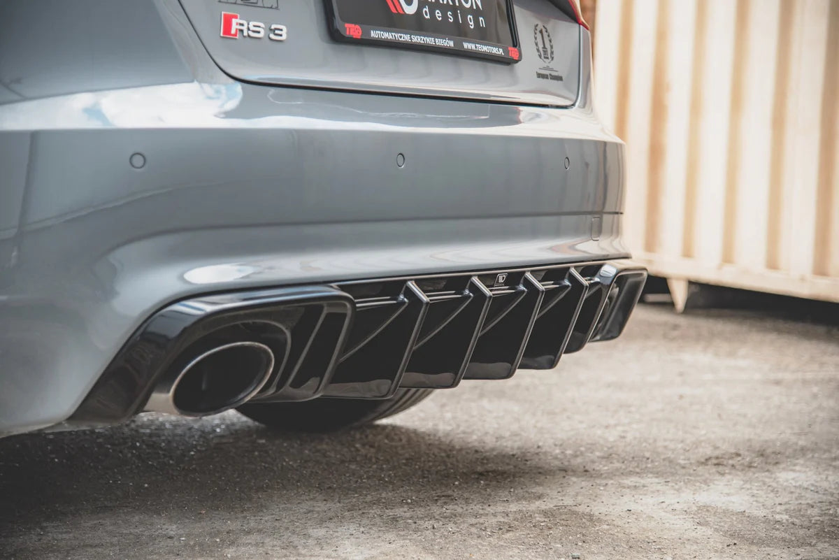 Maxton Design Rear Diffuser v2 Valance Audi RS3 8VA Sportback
