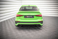 Load image into Gallery viewer, Maxton Design Central Rear Splitter Audi RS3 8Y Sedan
