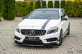 Load image into Gallery viewer, Maxton Design Front Splitter V.1 Mercedes A45 W176 AMG Prefacelift Front Lip

