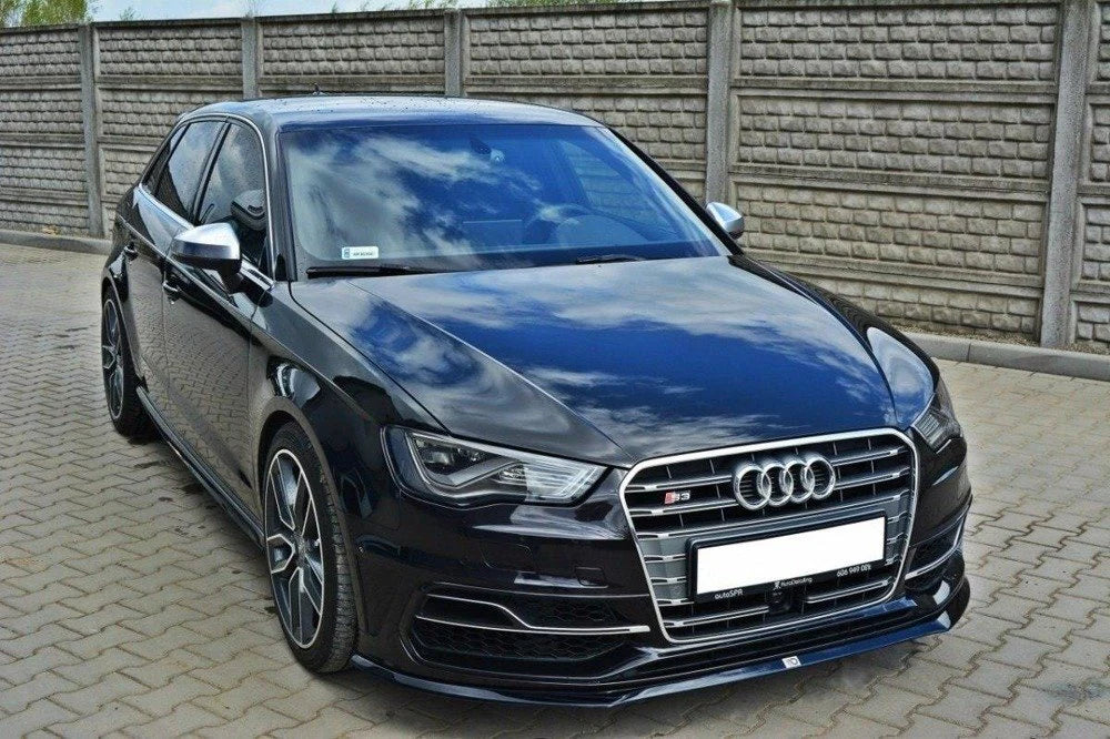 Maxton Design Front Splitter Audi S3 8V Sportback / A3 S-Line 8V Sportback