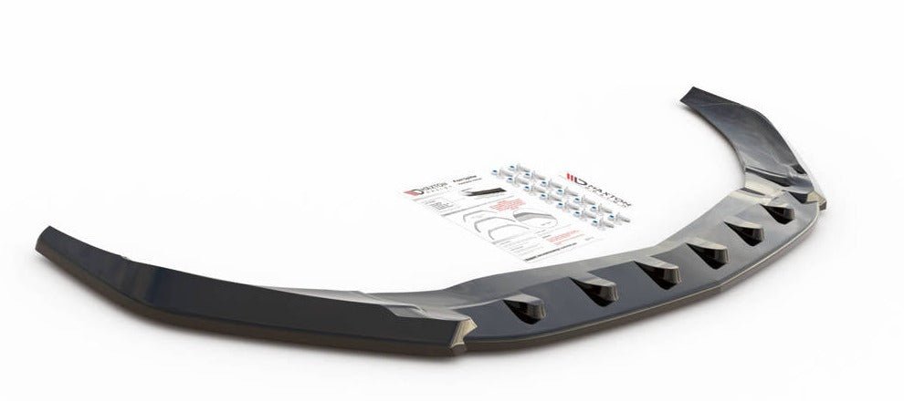 Maxton Design Front Splitter V.1 Mercedes A45 W176 AMG AERO Facelift Front Lip