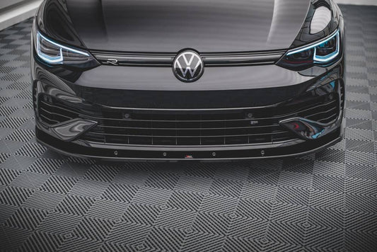 Maxton Design Front Splitter V.1 VW Golf Mk8 R Front Lip