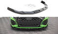 Load image into Gallery viewer, Maxton Design Front Splitter V.2 Audi RS3 8Y Front Lip
