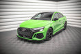 Load image into Gallery viewer, Maxton Design Front Splitter V.2 Audi RS3 8Y Front Lip
