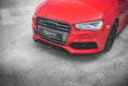 Load image into Gallery viewer, Maxton Design Front Splitter Audi S3 8V / A3 8V Sline (Sedan, Cabrio) Front Lip V2
