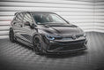 Load image into Gallery viewer, Maxton Design Front Splitter V.2 with Flaps VW Golf Mk8 R Front Lip
