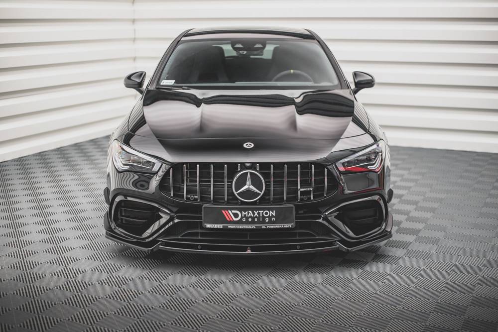 Maxton Design Mercedes CLA 45 AERO C118 Front Splitter V.2