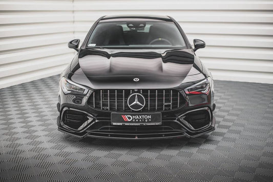 Maxton Design Mercedes CLA 45 AERO C118 Front Splitter V.2