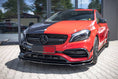 Load image into Gallery viewer, Maxton Design Front Splitter V.2 Mercedes A45 W176 AMG AERO Facelift Front Lip
