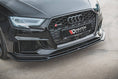 Load image into Gallery viewer, Maxton Design Audi RS3 Facelift Front Splitter Lip V3
