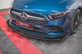 Load image into Gallery viewer, Maxton Design Front Splitter V.3 Mercedes A35 W177 Aero AMG Front Lip
