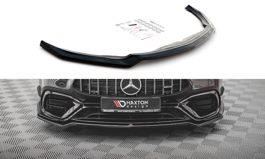 Maxton Design Mercedes CLA 45 AERO C118 Front Splitter V.1