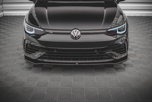 Maxton Design Front Splitter V.3 VW Golf Mk8 R Front Lip
