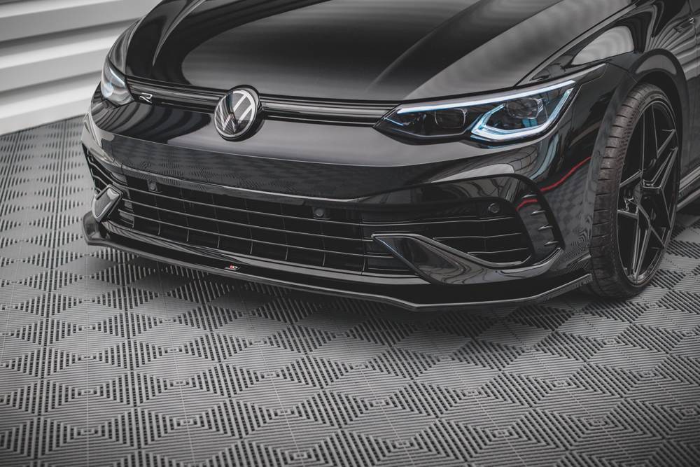 Maxton Design Front Splitter V.3 VW Golf Mk8 R Front Lip