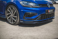 Load image into Gallery viewer, Maxton Design Front Splitter VW Golf Mk7.5 R Ver9 (Facelift) Front Lip

