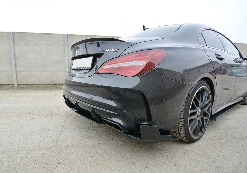 Maxton Design Racing Rear Side Splitters Mercedes CLA45 AMG C117 (Facelift)