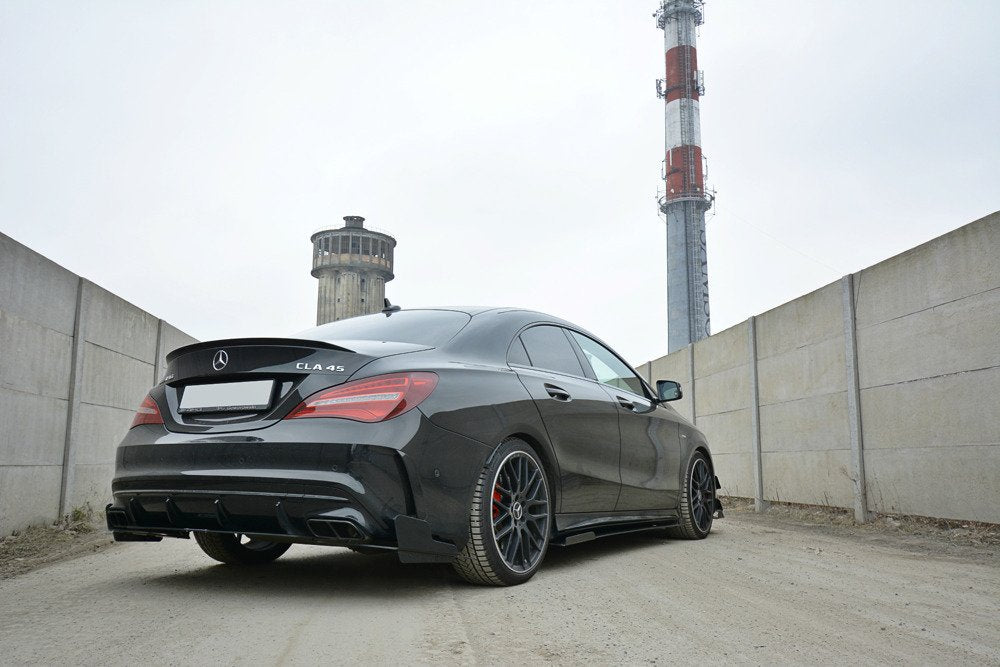 Maxton Design Racing Rear Side Splitters Mercedes CLA45 AMG C117 (Facelift)
