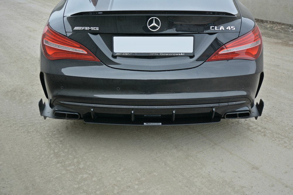 Maxton Design Racing Rear Side Splitters Mercedes CLA45 AMG C117 (Facelift)