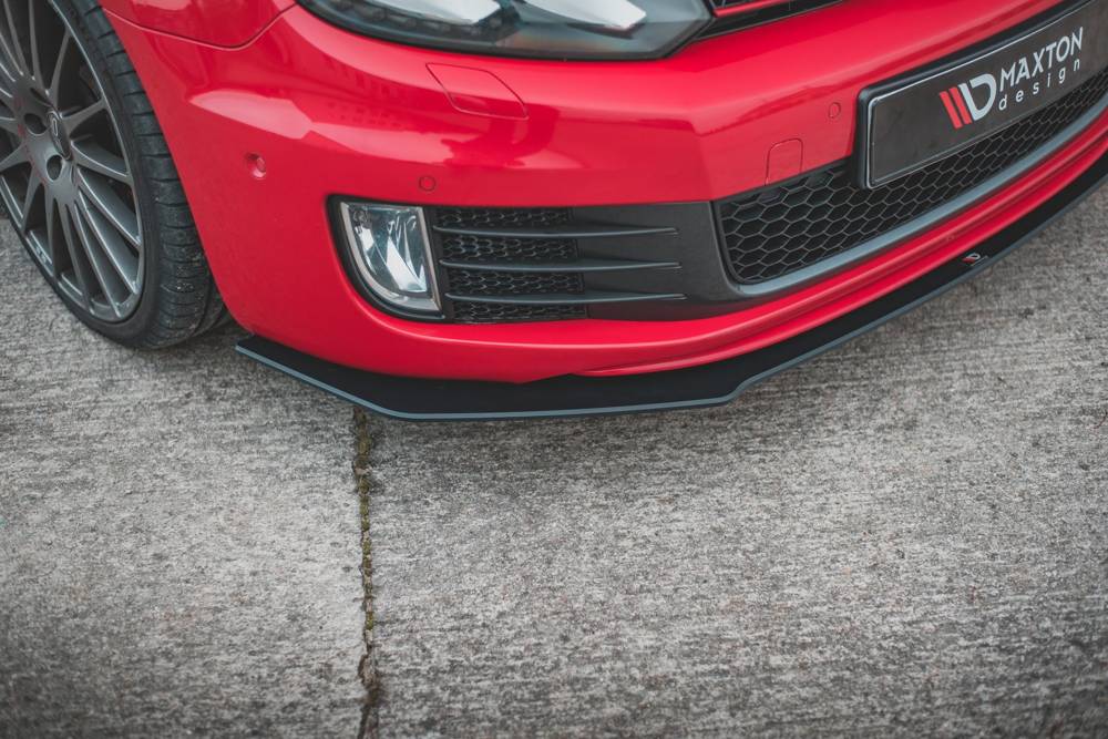 Maxton Design Racing Durability Front Splitter VW Golf MK6 GTI Front Lip