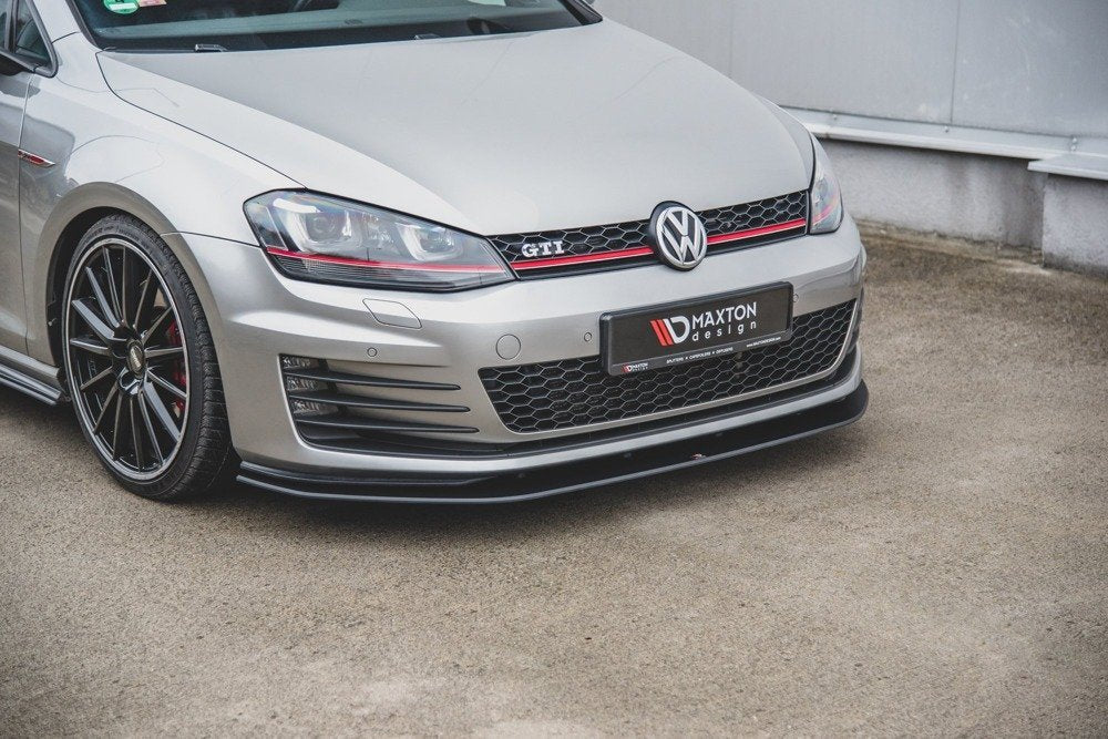 Maxton Design Racing Durability Front Splitter VW Golf MK7 GTI Front Lip