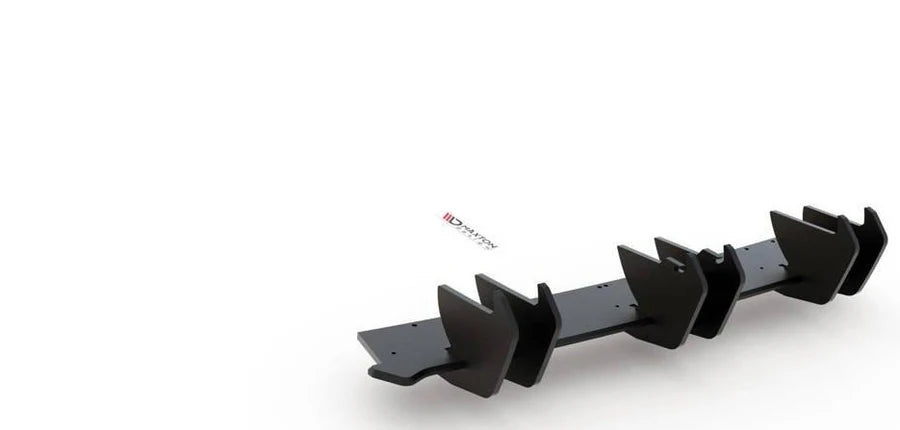 Maxton Design Racing Rear Diffuser Wrx Maxton Design Racing Durability Rear Diffuser V.2 VW Golf Mk8 GTI ...