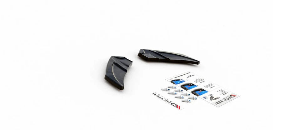 Maxton Design Rear Side Splitters v3 VW Golf Mk7 R (Prefacelift)