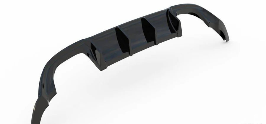 Maxton Design Rear Diffuser Valance V3 VW Golf Mk7.5 R (Facelift)