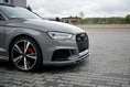 Load image into Gallery viewer, Maxton Design Audi RS3 Facelift Sedan Front Splitter Lip V1
