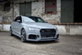 Load image into Gallery viewer, Maxton Design Audi RS3 Facelift Sedan Front Splitter Lip V2
