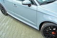 Load image into Gallery viewer, Maxton Design Audi RS3 8VA Sportback Front Splitter Lip V2
