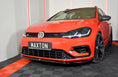 Load image into Gallery viewer, Maxton Design Front Splitter VW Golf Mk7.5 R Ver6 (Facelift) Front Lip

