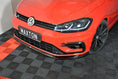 Load image into Gallery viewer, Maxton Design Front Splitter VW Golf Mk7.5 R Ver6 (Facelift) Front Lip
