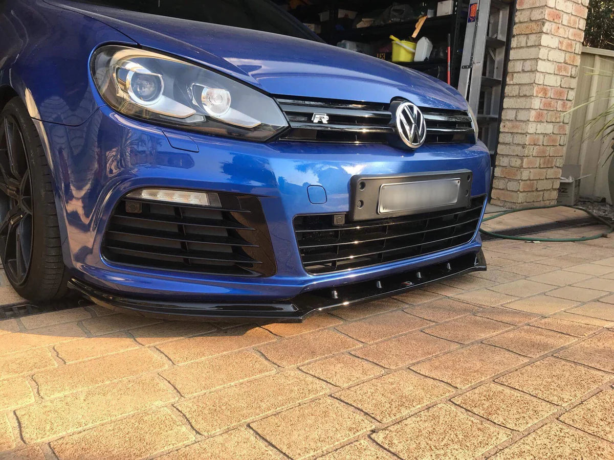 Maxton Design Front Splitter VW Golf Mk6 R Front Lip