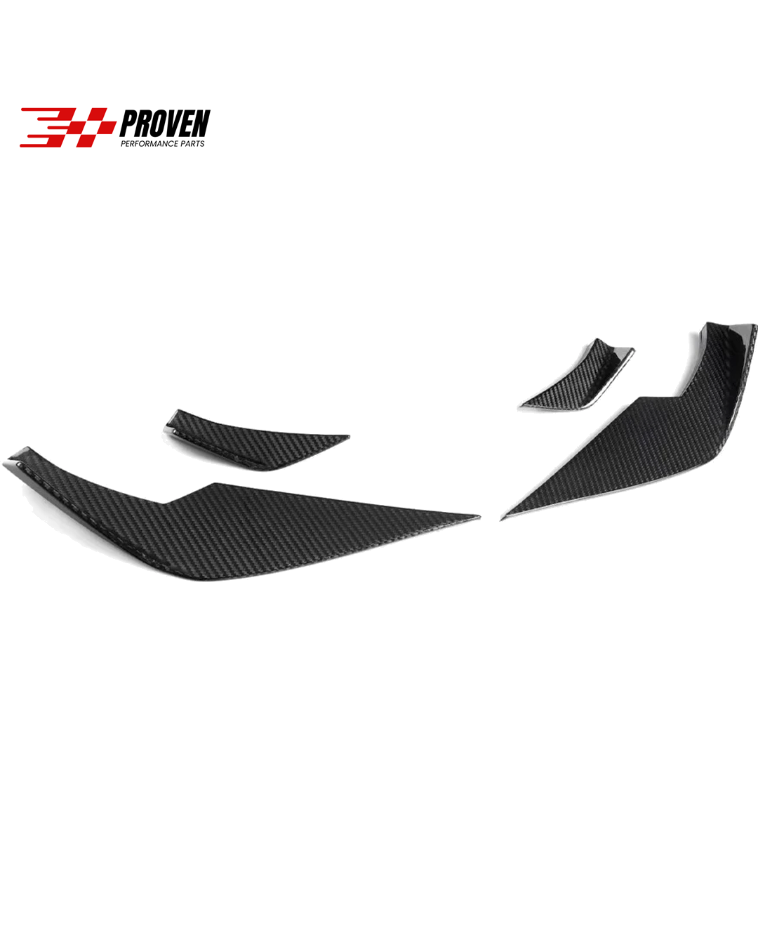 BMW G80/G82, M3/M4 Carbon Fibre V Style Front Canards