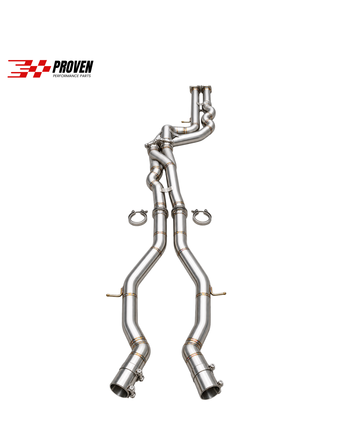 BMW F80/F82, M3/M4 Equal Length Mid Z Pipe