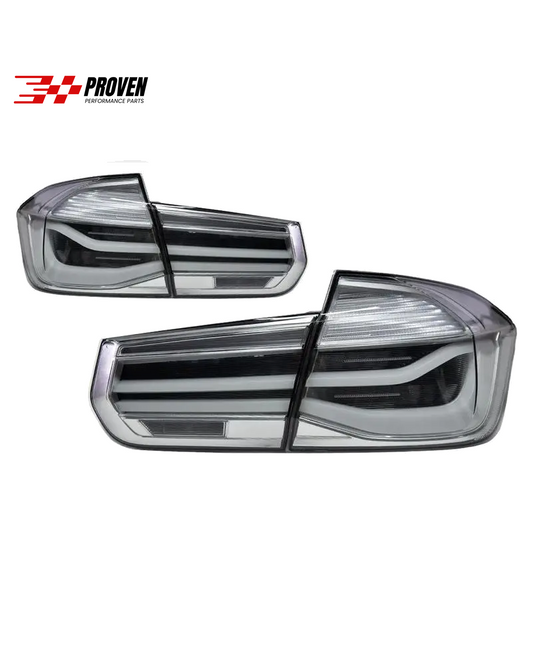 BMW F80, M3 LCI Style Clear Taillights