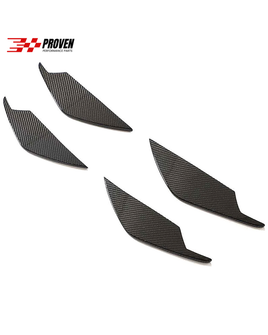 BMW G80/G82, M3/M4 Carbon Fibre V.2 Front Canards