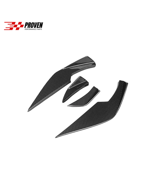 BMW G80/G82, M3/M4 Carbon Fibre V Style Front Canards