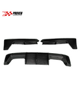 Load image into Gallery viewer, BMW G80/G82, M3/M4 Carbon Fibre 3 Piece MP Style Rear Diffuser
