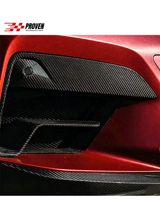 BMW F90, M5 LCI Carbon Fibre Front Bumper Vent