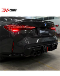 Load image into Gallery viewer, BMW G80/G82, M3/M4 Carbon Fibre BC Style LED Rear Diffuser
