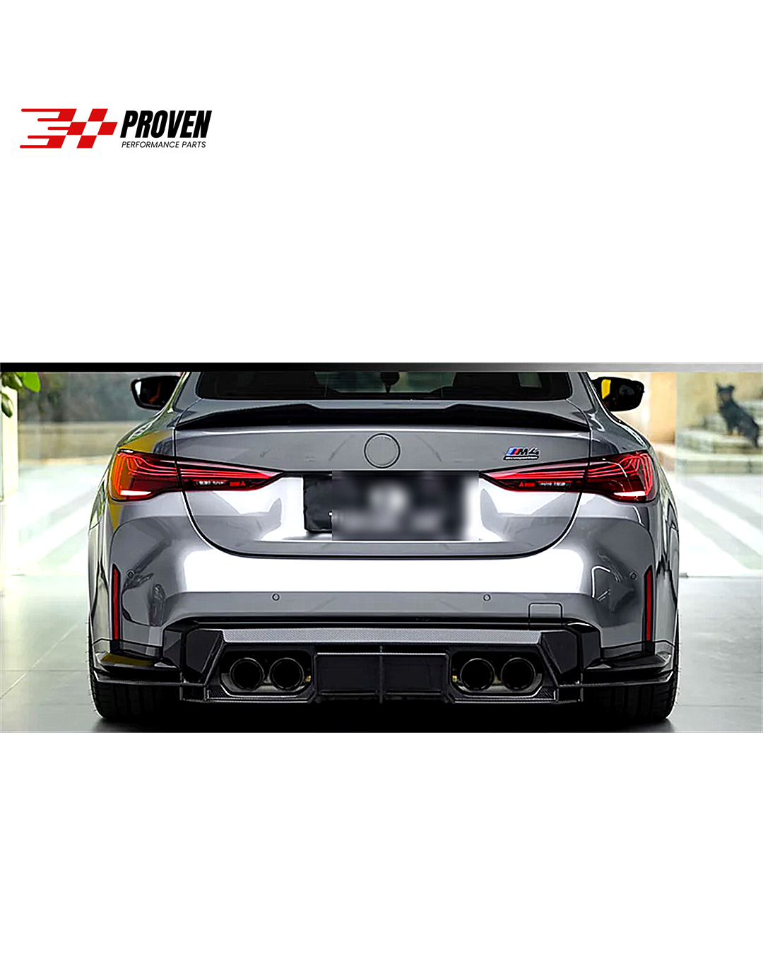 BMW G80/G82, M3/M4 Carbon Fibre PSM Style Rear Diffuser