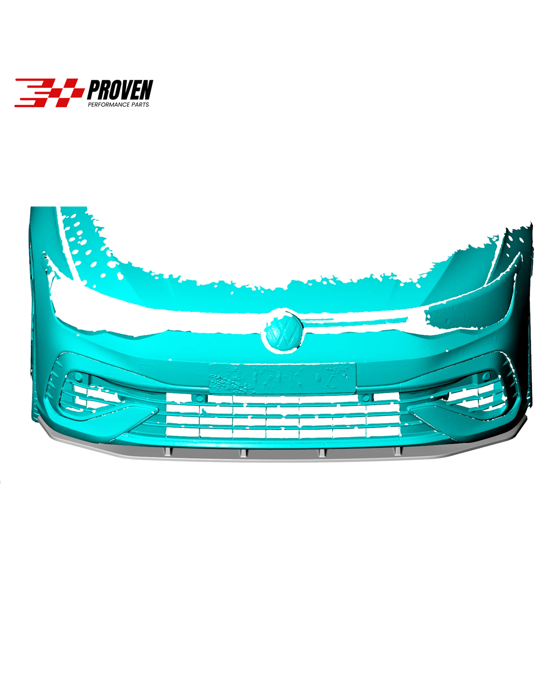 Volkswagen MK8 Golf R Carbon Fibre JC Style Front Lip
