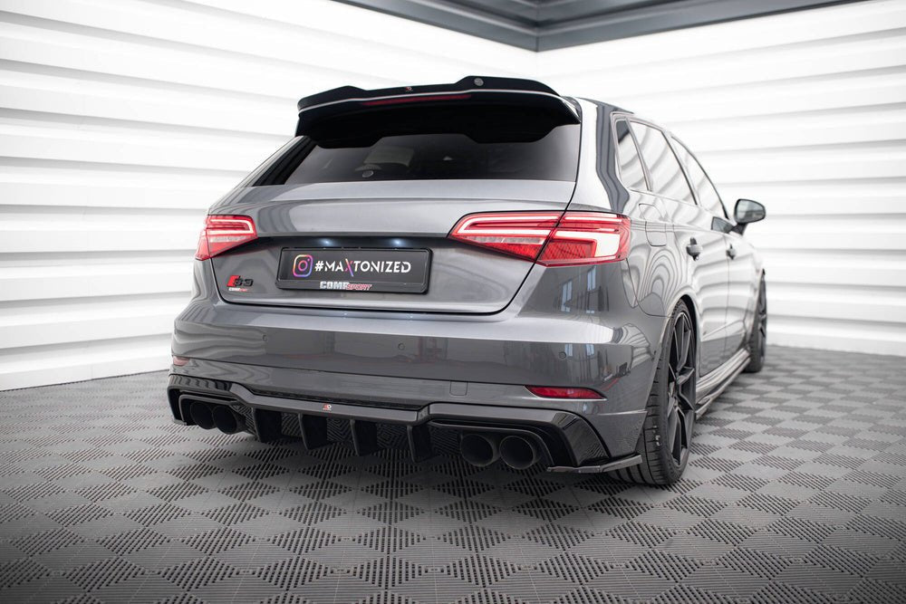 Maxton Design Audi S3 Hatch Facelift Rear Diffuser Valance