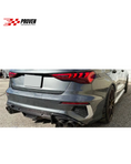 Load image into Gallery viewer, Audi 8Y S3 Sedan Carbon Fibre JC Style Rear Diffuser
