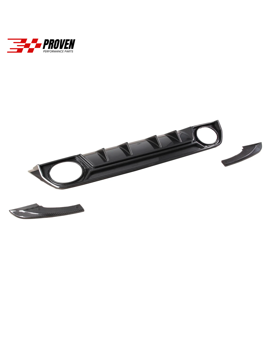 Audi 8Y RS3 Sportback Carbon Fibre V2 Style Rear Diffuser