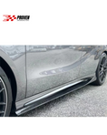 Load image into Gallery viewer, Mercedes Benz W176 A45 AMG Carbon Fibre RZ Style Side Skirts
